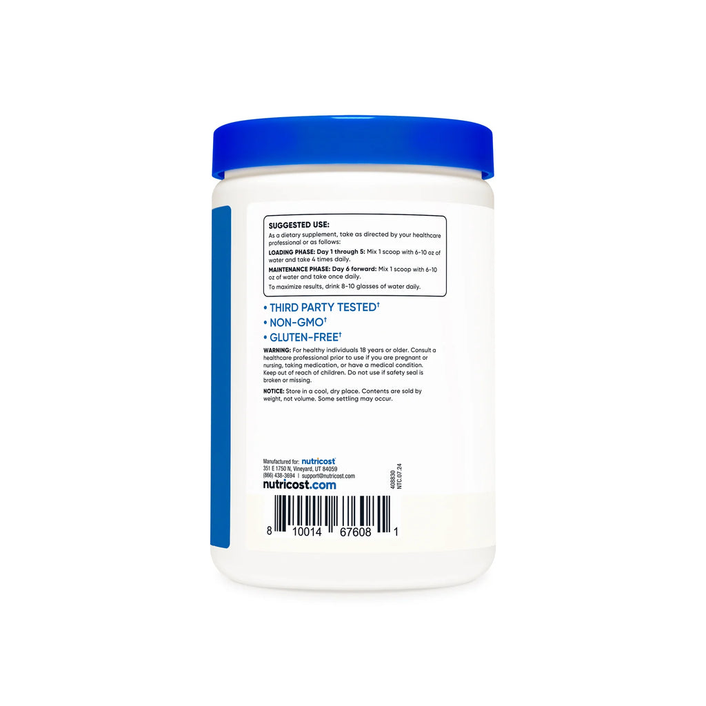 Nutricost Creatine Monohydrate (Creapure®) Powder