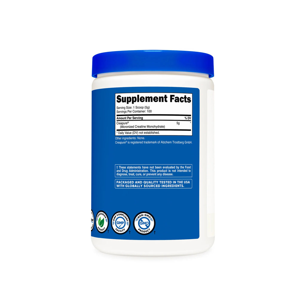 Nutricost Creatine Monohydrate (Creapure®) Powder